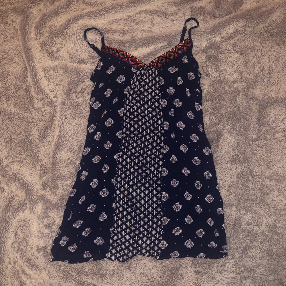 Band of Gypsies Small Navy Boho Dress